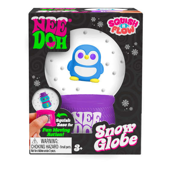 NEEDOH SQUISH N FLOW SNOW GLOBE qwp